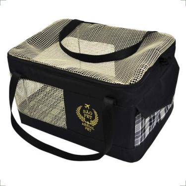 Imagem de Bolsa Transporte Aéreo Pet Gol Linhas Aéreas - Preto - São Pet
