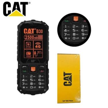 Imagem de Celular Cat B30 4g Celular para Idoso Tecla Grande Volume Alto A Prova