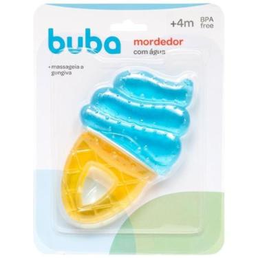 Imagem de Mordedor sorvete azul com agua - buba