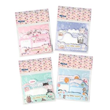 Imagem de Bloquinhos Adesivos Beauty Collection Conjunto de Blocos de Notas para Anotações e Organização Diária