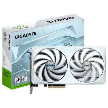 Imagem de Placa de Vídeo Geforce Rtx5060ti Eagle Oc Ice 8gb Gddr7 Gv-n506teagleoc Ice-8gd Gigabyte