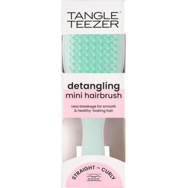Imagem de Escova Tangle Teezer Mini Ultimate Detangler Desembaraçar Mint Pink