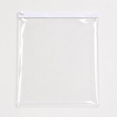Imagem de Kit Organizador Transparente Com Zíper Para Roupas Viagem Maternidade 