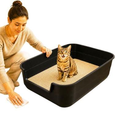 Imagem de Bandeja Gato Higienica Jumbox Areia Caixa 62X50cm Gigante - - PET IN, 