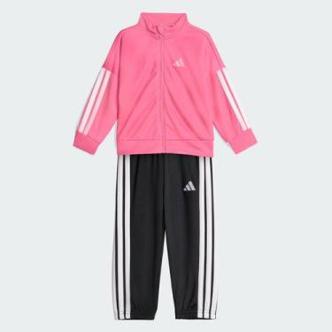 Imagem de Agasalho Adidas 3S Tr Ts 205 Infantil Pink, 6-9 MESES