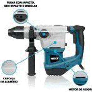 Imagem de Martelo perfurador wesco 1500w 220v