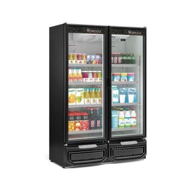 Imagem de Expositor Refrigerado Vertical Gelopar GCVR950PR 950L Preto 220V, 220V