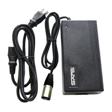 Imagem de Carregador de Bateria Syvrac 54,6V 2A XLR para Li-ion 48V