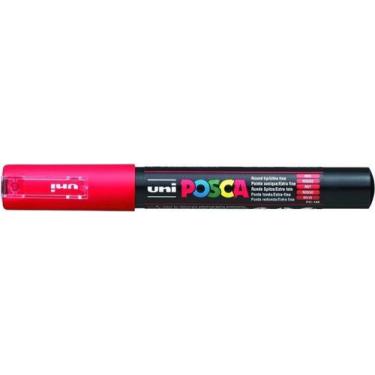 Imagem de Marcador Posca Uni-ball Pc-1m Vermelha - Uni Ball