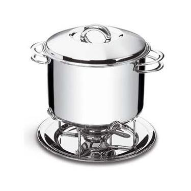 Imagem de Rechaud Redondo Tramontina Solar Inox - 24 cm - 6,1 L