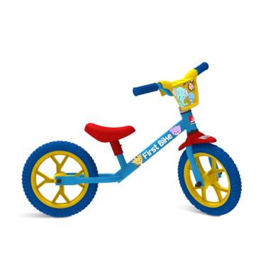 Imagem de Bicicleta de equilíbrio balance bike azul - bandeirante