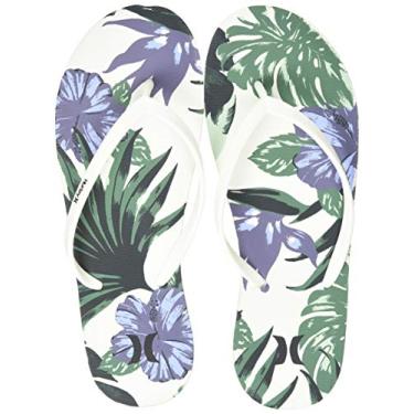 Imagem de Hurley Chinelo feminino bonito sandália de verão confortável sem cadarço para praia, Vela, 6