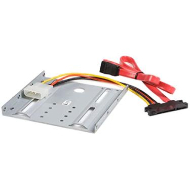 Imagem de StarTech.com Suporte de montagem SSD - metal sólido - adaptador de disco rígido de 6,3 cm a 3,5 cm - Suporte SSD - Kit de atualização SSD, TAA (BRACKET25SAT)