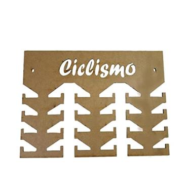 Imagem de Porta medalhas mdf suporte medalha ciclismo