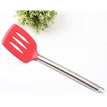 Imagem de Espátula em Silicone com Cabo Em Aço Inox 34cm