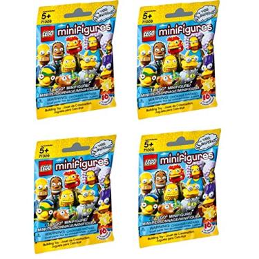 Imagem de LEGO Minifiguras Os Simpsons Série 2 – Quatro pacotes aleatórios (71009)