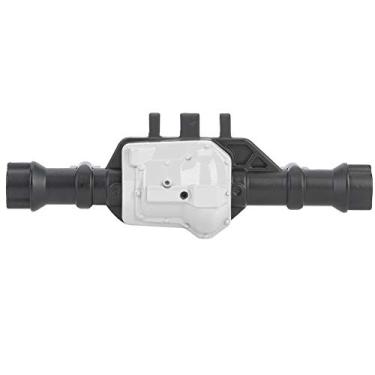 Imagem de Acessório rc, 2 cores de alta resistência e alta precisão 2 peças caixa de eixo dianteiro e traseiro durável, para traxxas meninos 1/10 rc brinquedos de carro de esteira(preto