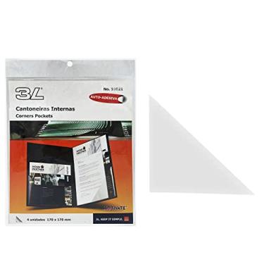 Imagem de Bolsas Auto Adesivas Triangular A4 - Porta Arquivos