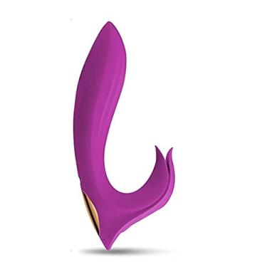 Imagem de Vibradores 10 Velocidades Ponto G Estimulador Mamilo e Clitóris USB Recarregável À Prova D'água Zatla Shop (Roxo)