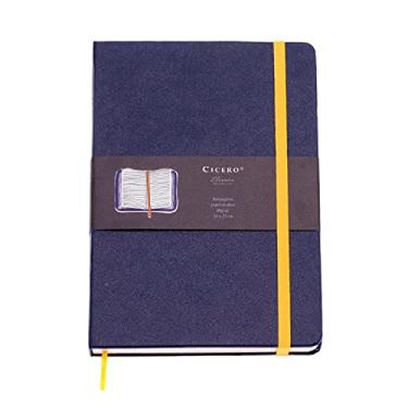 Imagem de Caderneta s Clássica, Cicero, 1919, Azul, Médio (14X21)