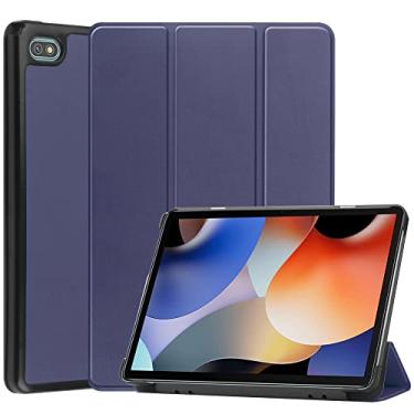 Imagem de Kepuch Custer Capas para Blackview Oscal Pad 10, Tab 7, Tab 7 Pro,Couro-PU Bolsas Estojos - Azul