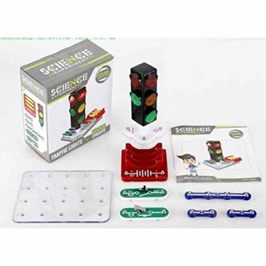 Imagem de Blocos Eletrônicos - Semáforo - Faça Você Mesmo - Mario Brinquedos