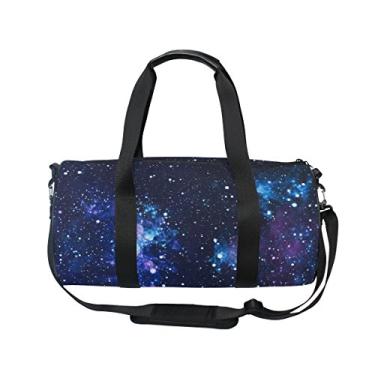 Imagem de U LIFE Stars Galaxy Nebulosa Space Universe Sports Gym Shoulder Handy Bolsa esportiva