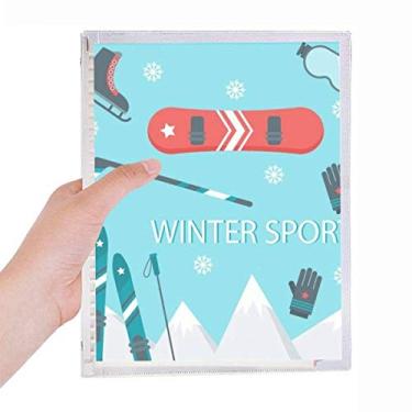 Imagem de Caderno com ilustração de desenho animado, caderno de folhas soltas, diário recarregável, material de papelaria