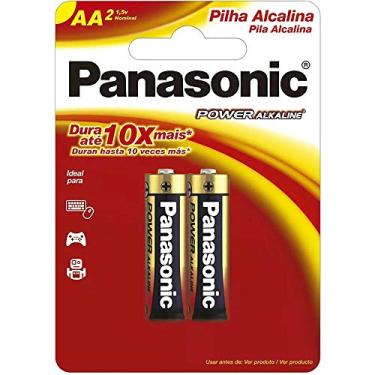 Imagem de Pilha Alcalina Pequena Cartelão, Panasonic 1001089, Cinza