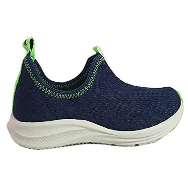 Imagem de Tênis Infantil Menino Kidy Energy Baby Respi-tec Marinho E Verde Neon-23