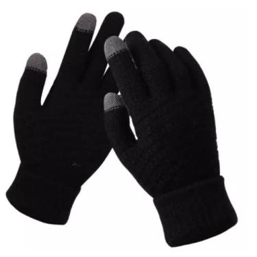 Imagem de Luva Inverno Touch Screen Frio Mexe Celular Tablet Quentinha
