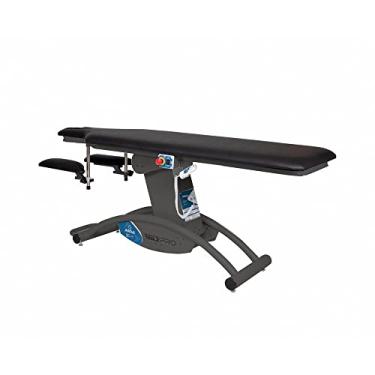 Imagem de Maca Elétrica com Orifício para Rosto e Regulagem para Braço com Base Preta - Arktus - Preto