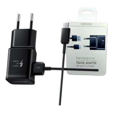 Imagem de Carregador Samsung Turbo Tipo C S8 S9 S10 A20 A30