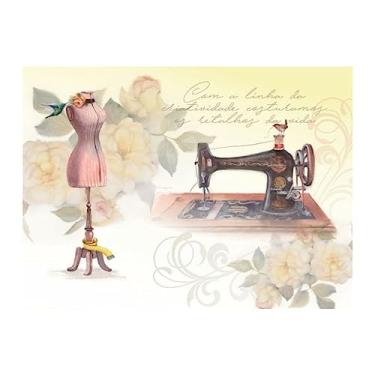 Imagem de Papel para Decoupage Opa Opapel – 2522 – Costura e Manequim