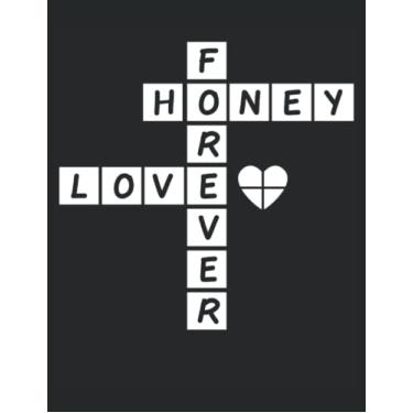 Imagem de J'aime les mots croisés, carnet d'exercices pour agenda: Cahier de notes ligné 8,5 x 11 pouces, 21,59 x 27,94 cm , 108 pages blanches, couverture souple mate