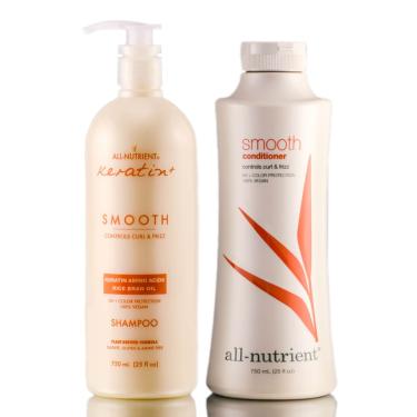 Imagem de Shampoo e condicionador All Nutrient Smooth Controls Curl & Fr