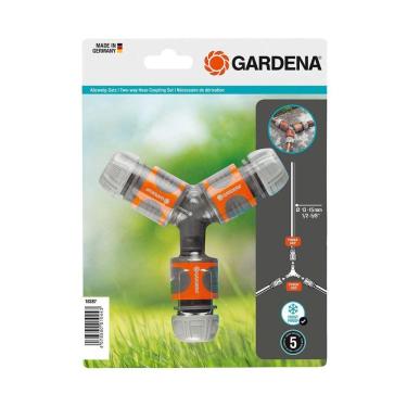 Imagem de Kit de Ligações de Mangueira de Duas Vias Gardena 13 mm