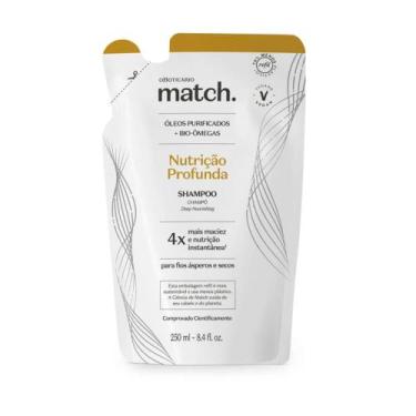 Imagem de Refil Shampoo Match Nutrição Profunda 250ml - Boticário - Boticário