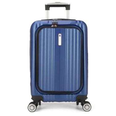 Imagem de Mala de Bordo Polo King Argos 4 Rodas 360 Graus MF10387PK azul