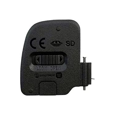 Imagem de Tampa da tampa da tampa da porta da bateria peça de reparo compatível com Sony A6000 ILCE-6000 Substituição da câmera tampa da porta da bateria