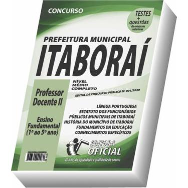 Imagem de Apostila Prefeitura De Itaboraí - Professor Docente Ii - Curso Oficial
