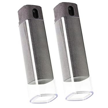 Imagem de ZERNBER Kit de limpeza de tela de 2 peças, 3 em 1 para limpador de névoa para tela sensível ao toque, frasco de spray e pano de microfibra para telefone/laptop/tablet/TV/monitor/telas de carro (cinza)