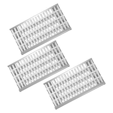 Imagem de Clivimi Placas térmicas de aço inoxidável de 18 5/20.3 cm escudo domador de chamas haste de cerâmica completa DCS bandeja radiante churrasqueira a gás peças de reposição para 27DBQR, BGA48-BQARL,