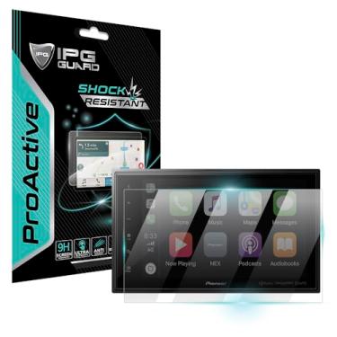 Imagem de IPG Protetor de tela ProActive para PIONEER DMH-C5500NEX 8 polegadas 9H rigidez vidro suave toque ultra responsivo alta nitidez anti arranhões e à prova de choque Nano tecnologia protetor para
