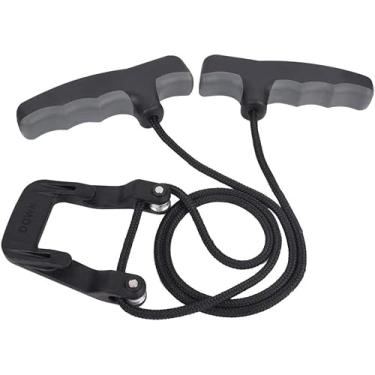 Imagem de Dispositivo de apoio para puxar corda de besta com arco composto 4 dedos envolto em silicone ferramenta de assistência de caça e tiro