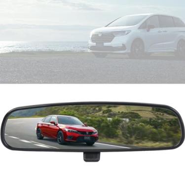 Imagem de Espelho retrovisor Honda de fábrica OEM compatível com 1998-2013 Accord, 2006-2011 Civic CSX, 02-08 Pilot, 10-14 Insight, CR-Z & Subaru 04-13 Forester, Impreza, Espelho retrovisor interno para dia e