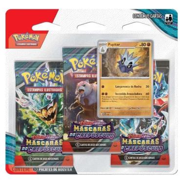 Imagem de Jogog de Cartas - Pokemon Pupitar - Mascaras do Crepusculo COPAG DA AMAZONIA