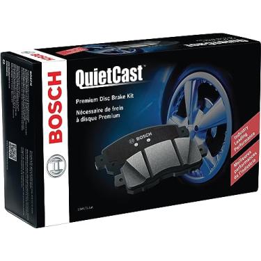 Imagem de Bosch QuietCast BC1772 Conjunto de pastilhas de freio a disco de cerâmica premium – Dianteiro
