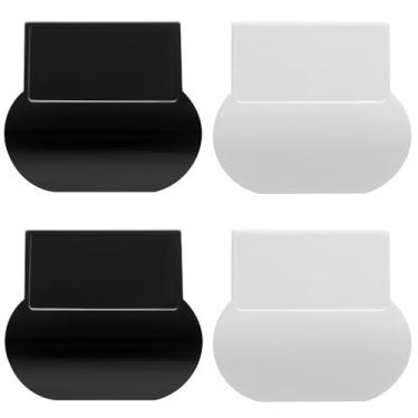 Imagem de 4 peças de elevador de tampa de vaso sanitário, alça evita tocar no elevador de assento de vaso sanitário, levantador de tampa de vaso sanitário, ferramentas de elevação para casa, escritório,