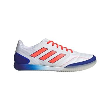 Imagem de adidas Tênis masculino Top Sala Competition Indoor, Branco/azul lúcido, vermelho solar, 42